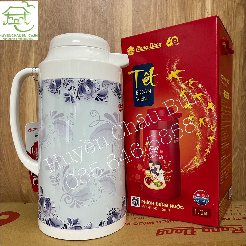 Phích nước Rạng Đông 1 Lít - Quà tặng Tết