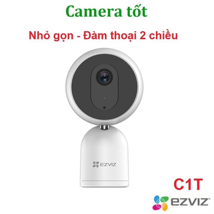 Camera IP WIFI 2M Góc Rộng Ezviz C1T 1080p Smart Home - Đàm thoại 2 chiều