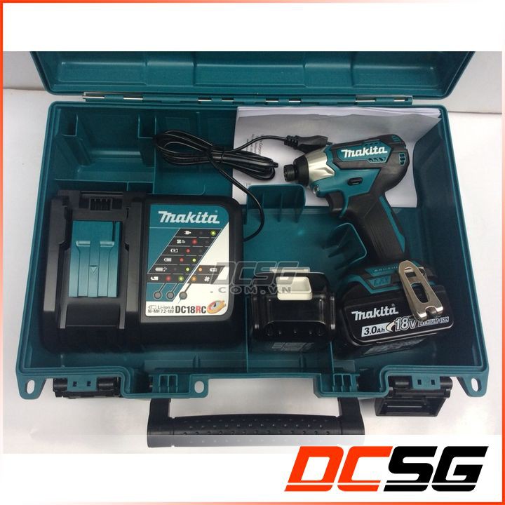 Máy vặn vít 140N.m dùng pin 18V Makita DTD155RFE