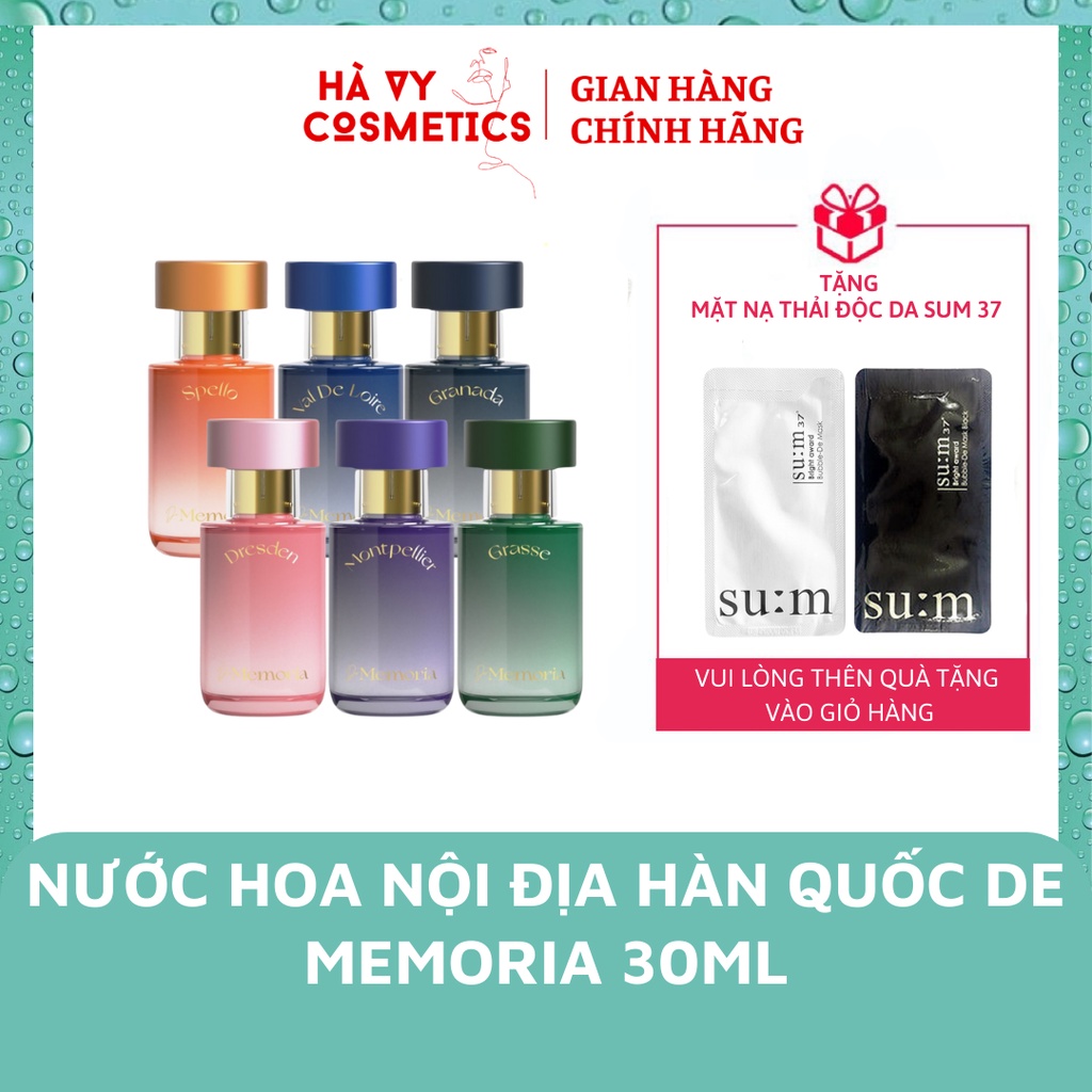 Nước Hoa Nội Địa Hàn Quốc De Memoria 30ml