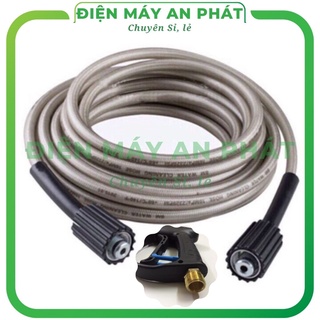 Dây rửa xe, dây cấp nước máy rửa xe áp lực cao 10 15 20m