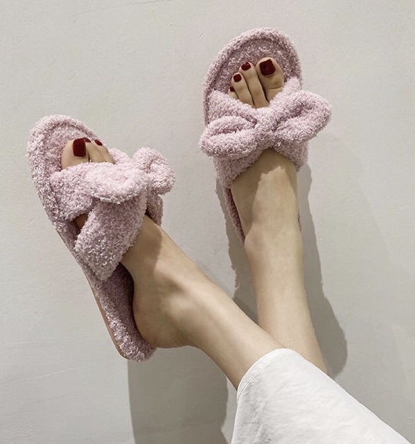 Dép bông lông xù 🎀