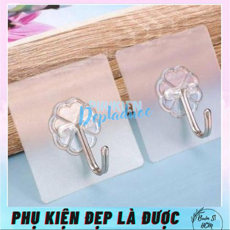 Móc Treo Dính Tường trong suốt chịu lực cao, siêu chắc A057