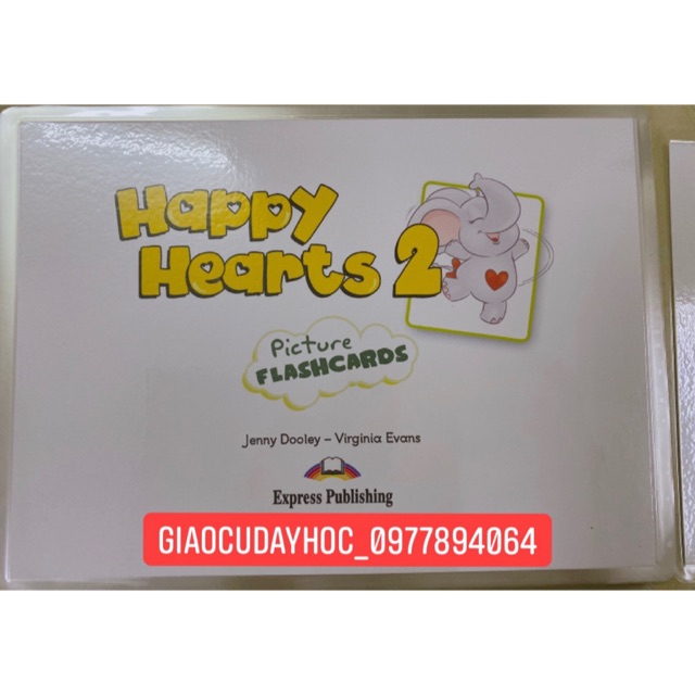 FLASHCARD HAPPY HEART 2( 60 thẻ ép plastic)