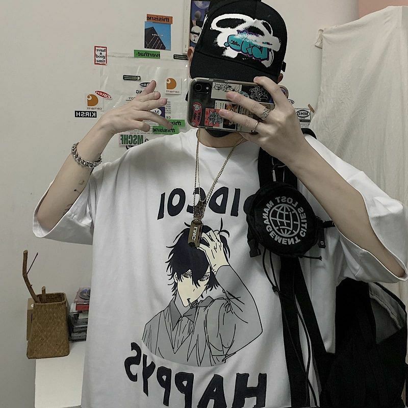 áo thun nam nữ tay lỡ form rộng unisex cá tính cực chất