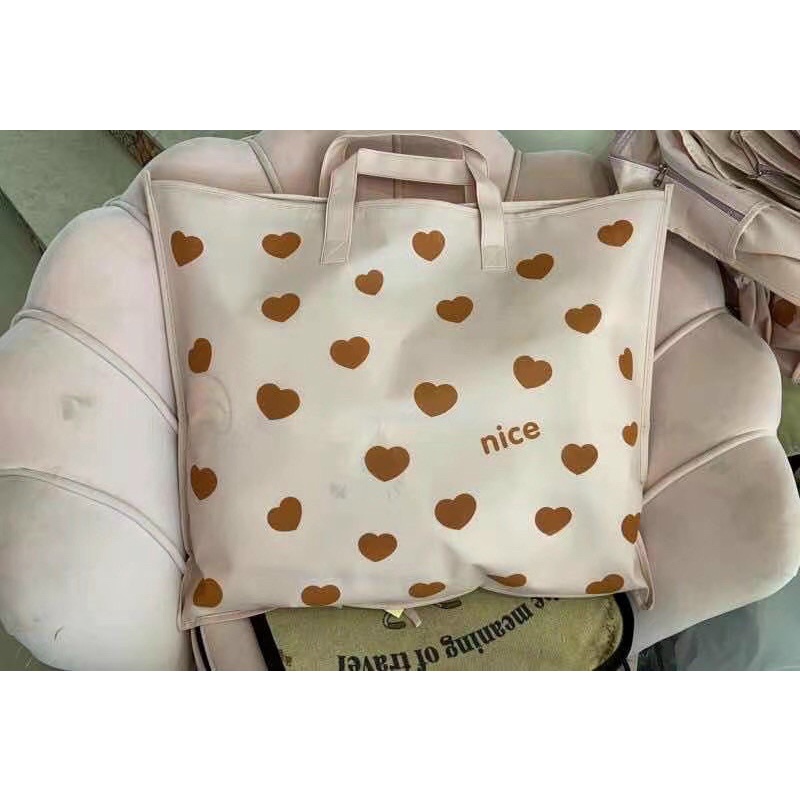 Chăn lụa tencel cao cấp thêu tim buộc nơ - freeship - 2mx2m3 - hàng loại 1