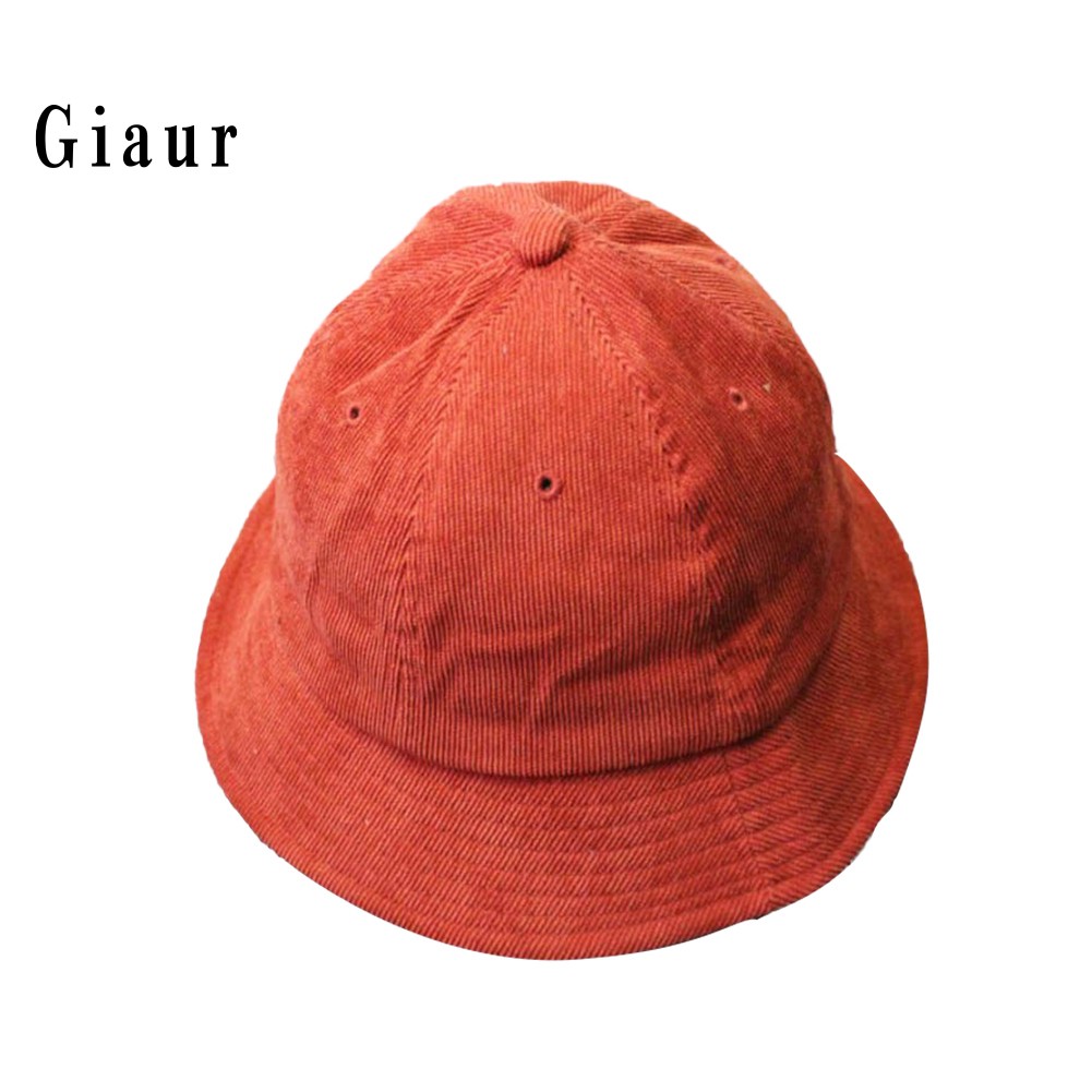 Mũ vành vải nhung màu trơn thời trang Unisex