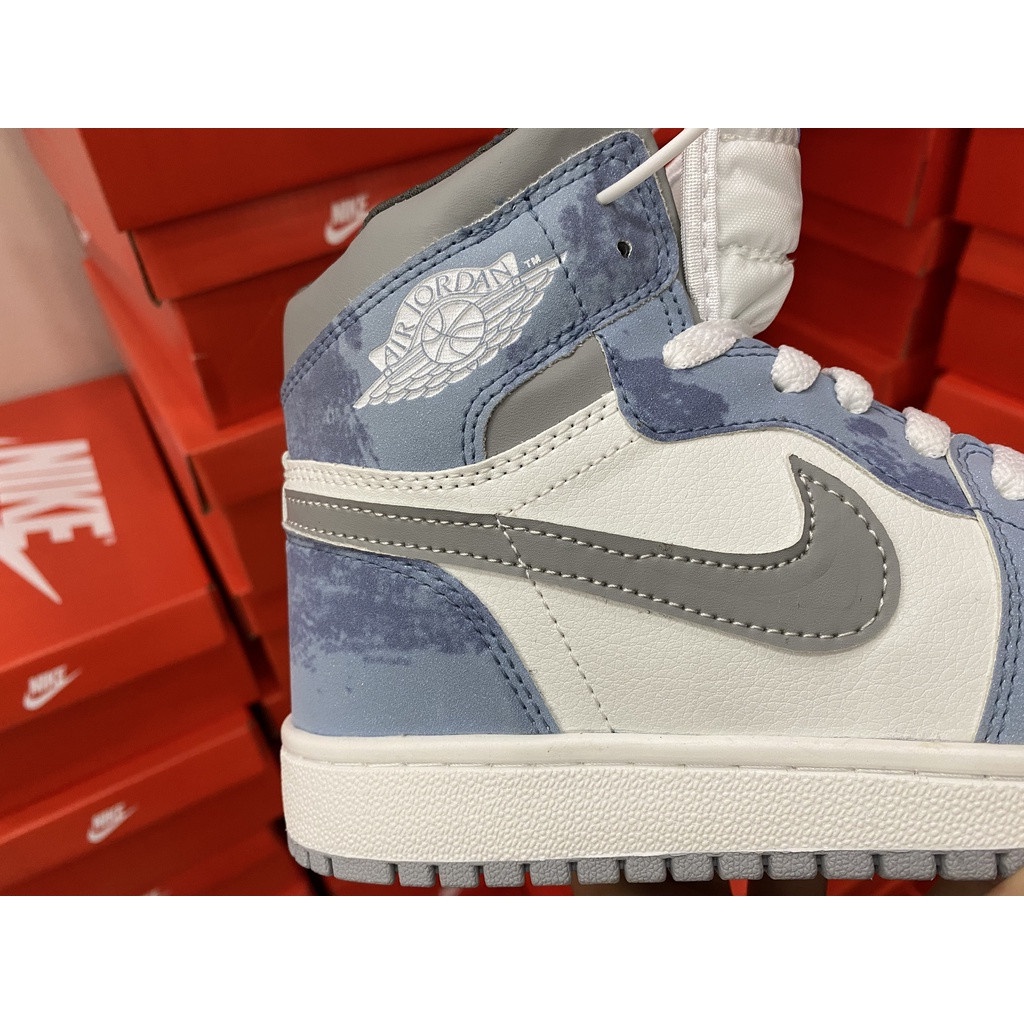 [Full box] GIÀY JORDAN 1 HYPER ROYAL , jodan 1   xanh nỉ cao cổ mới | BigBuy360 - bigbuy360.vn