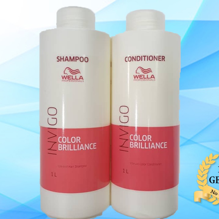 Dầu xả bảo vệ tóc nhuộm Wella INVIGO Colore Brilliance Colored Conditioner 1000ml