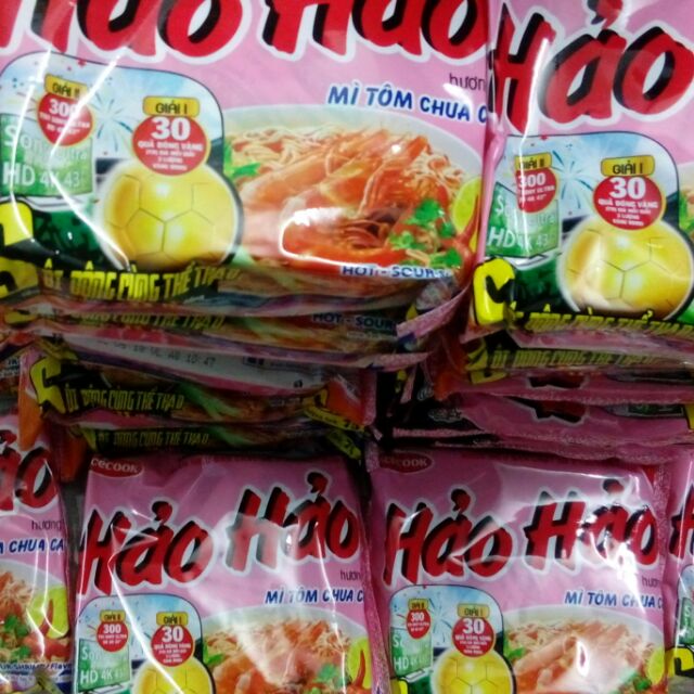 Mì Hảo Hảo Tôm Chua Cay Gói 75g thùng 30gói