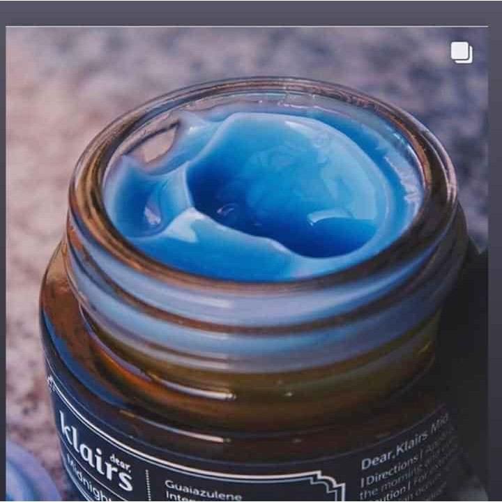 KEM DƯỠNG KLAIRS MIDNIGHT BLUE CALMING CREAM
