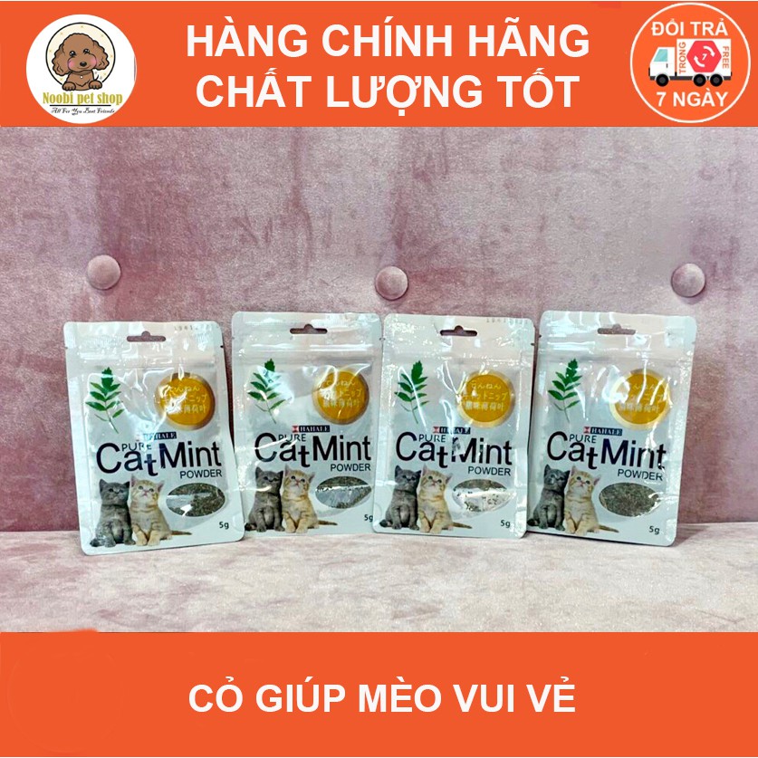 Cỏ giúp mèo vui vẻ
