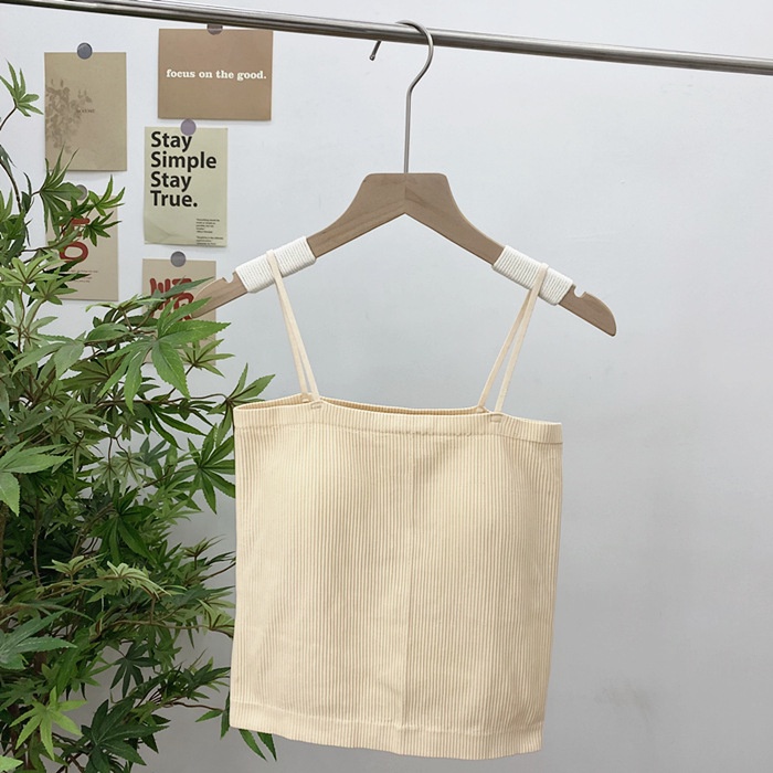 Áo Bra Nữ Quây Tăm 2 Dây Dáng Dài Có Mút Lót Gam Màu Patstel Quyến Rũ Superbag 318