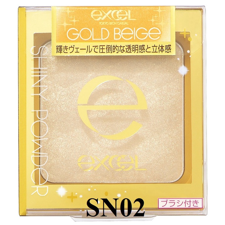 Phấn Hightlight bắt sáng Excel Shiny Powder hàng Nhật nội địa