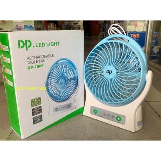 Quạt sạc cao cấp dp-7605