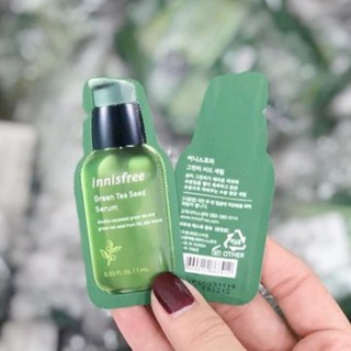 Sample Mẫu Thử Tinh Chất Innisfree Green Tea Seed Serum 1ml