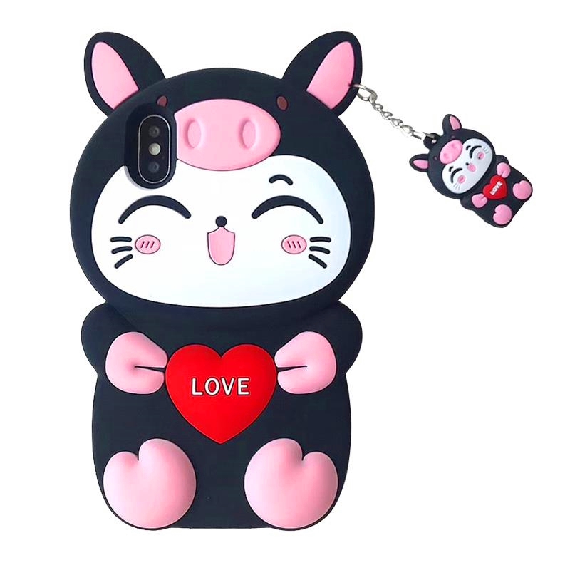 Case Huawei Y9 Y7Pro Y6Pro Y6Prime Psmart (2019) Y7 Y9 (2018) cute cartoon Cheshire Cat Soft Silicone phone casing