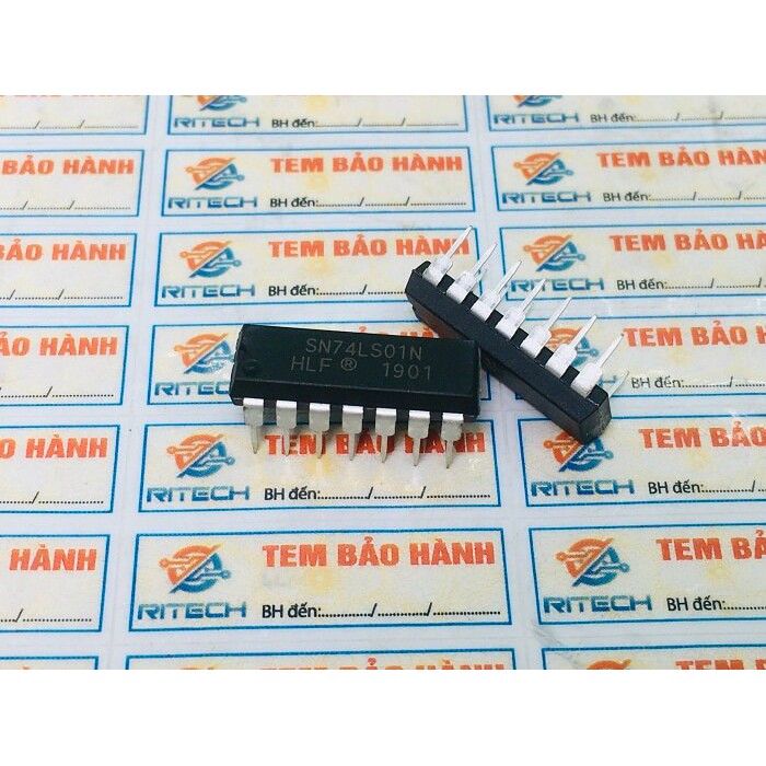 Combo 6 chiếc N74LS01N 74LS01 IC số DIP-14