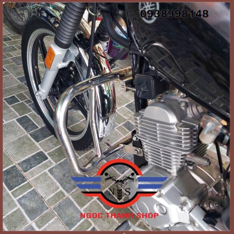 Cản chống đổ GD110, GN125, EN125, EN150, LA250, Custom125,  Husky125, YB125, CD125 CD 125 -NTS