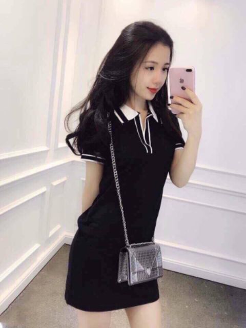 Đầm đen topshop