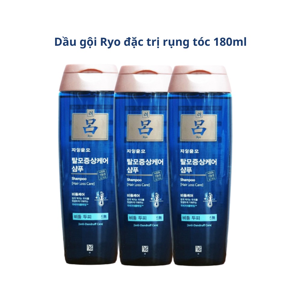 Dầu gội chống rụng tóc Ryo Hair Loss Care Shampoo 180ml