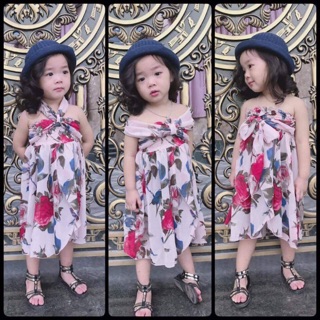 Đầm maxi mặc được 3 kiểu 