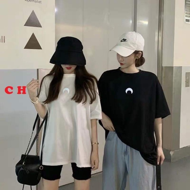 Áo phông phản quang mặt trăng ngược COH0719