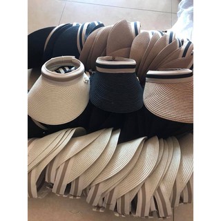 mũ cói chống nắng nửa đầu Nhật bản