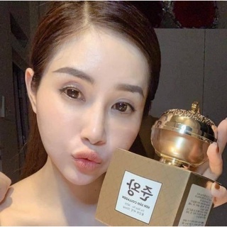Kem sâm nhung collagen 24k, siêu nhiều sâm handmade