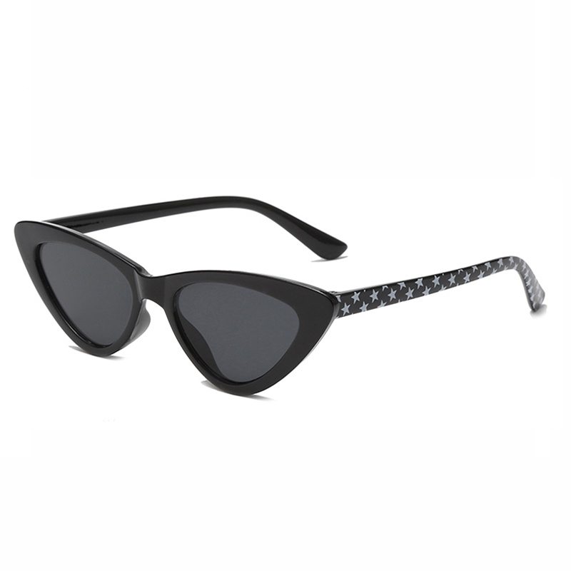 Kính Mát Hình Mắt Mèo Chống Tia UV Phong Cách Âu Mỹ Mới