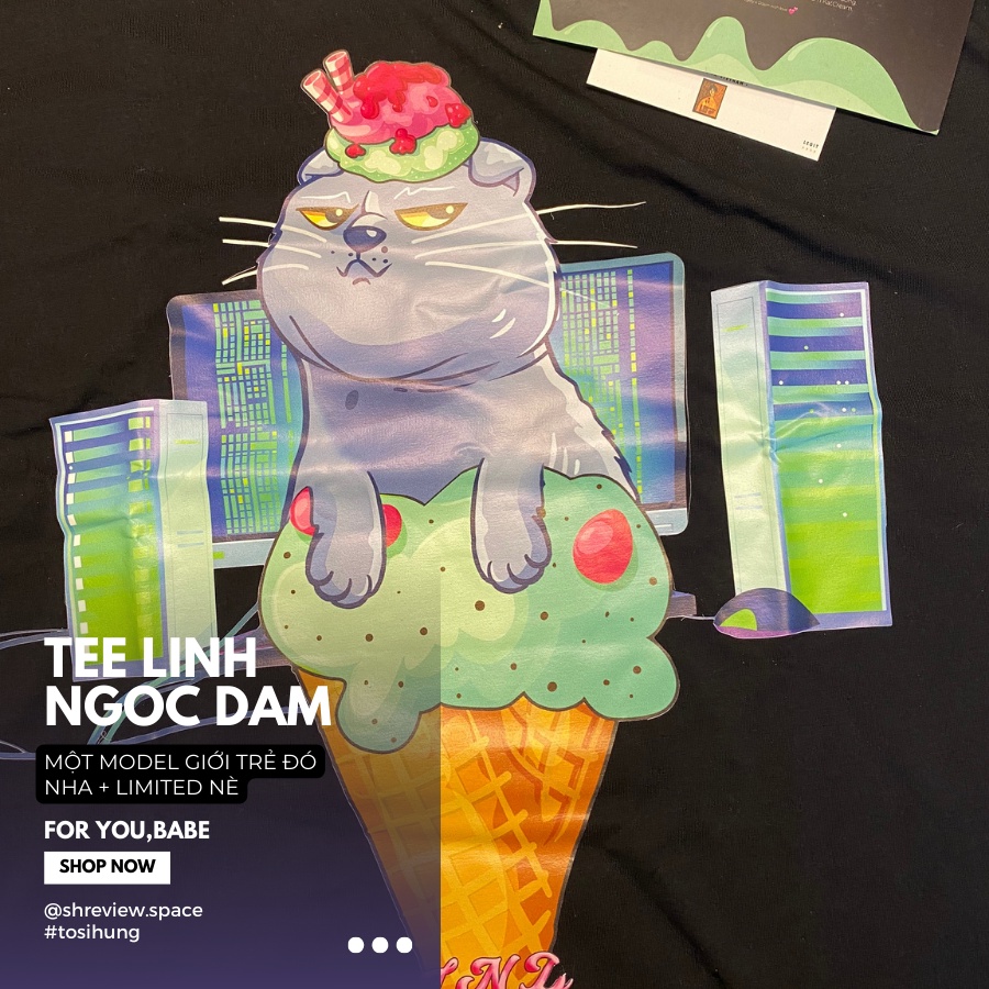 Áo thun 𝗧𝗘𝗘 𝗖𝗢𝗟𝗟𝗔𝗕 𝗟𝗜𝗡𝗛 𝗡𝗚𝗢̣𝗖 Đ𝗔̀𝗠 × DG ®️ - 𝑯𝒂̀𝒏𝒈 𝒄𝒉𝒊́𝒏𝒉 𝒉𝒂̃𝒏𝒈