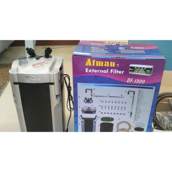 SALE!  Máy lọc ngoài bể cá Atman DF1300, lọc ngoài bể cá cảnh. lọc ngoài bể thủy sinh.