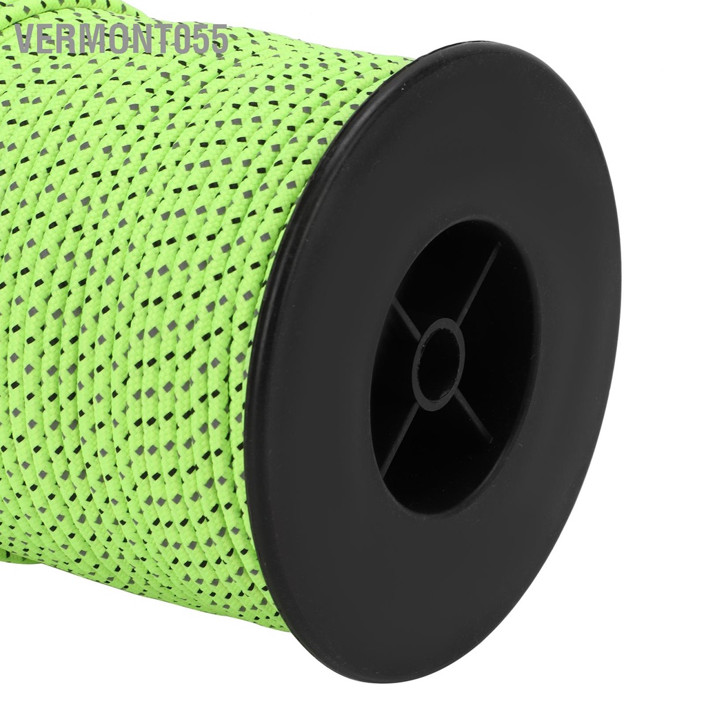 Có thể bán buôn Dây cắm trại Lều huỳnh quang phản cho ngoài trời đi bộ đường dài 50m / 164ft Vermont055 Hàng giao ngay