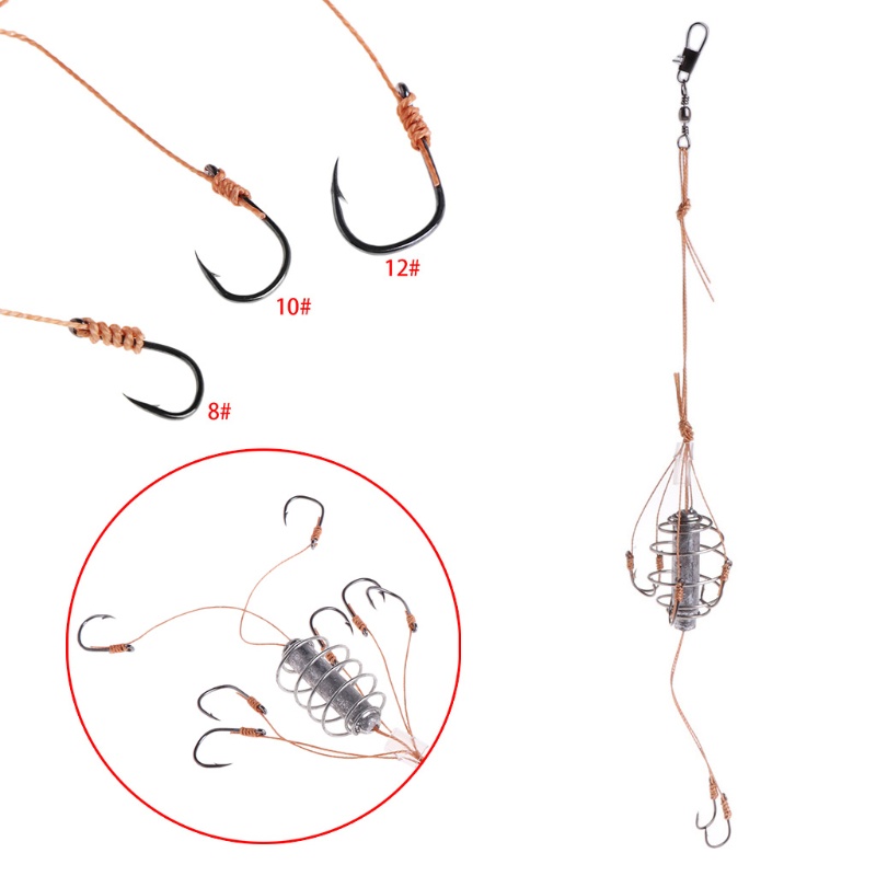 Lồng Đựng Thức Ăn Kèm 8 Móc Câu#10## Chốt Bùng Nổ Chất Lượng Cao