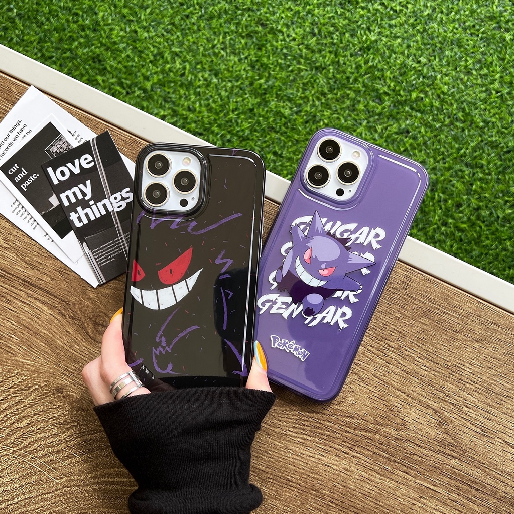 Ốp Điện Thoại tpu Gengar Mềm Hoạt Hình Cho Iphone 7plus / 8plus x / xs xsmax 11 11promax 12 12pro 12promax 13 13pro 13promax 12mini 13mini