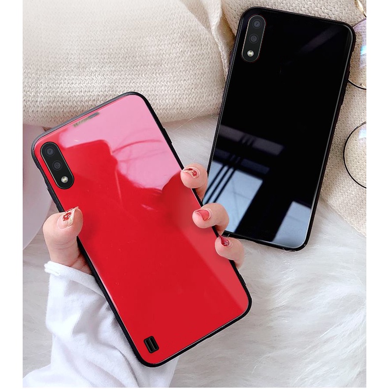 Ốp Lưng SAMSUNG GALAXY A10 Mặt kính gương sáng bóng cao cấp
