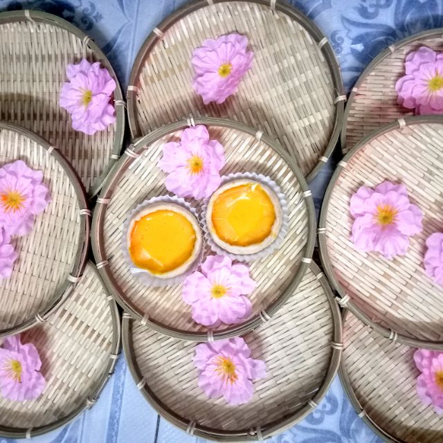 Mẹt tre mini trang trí, vẽ tranh