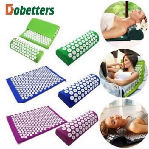 [KÈM TÚI VÀ GỐI] Thảm massage TOÀN THÂN Dobetters, thảm gai nhựa massage kết hợp châm cứu, ấn huyệt size lớn 66x42cm