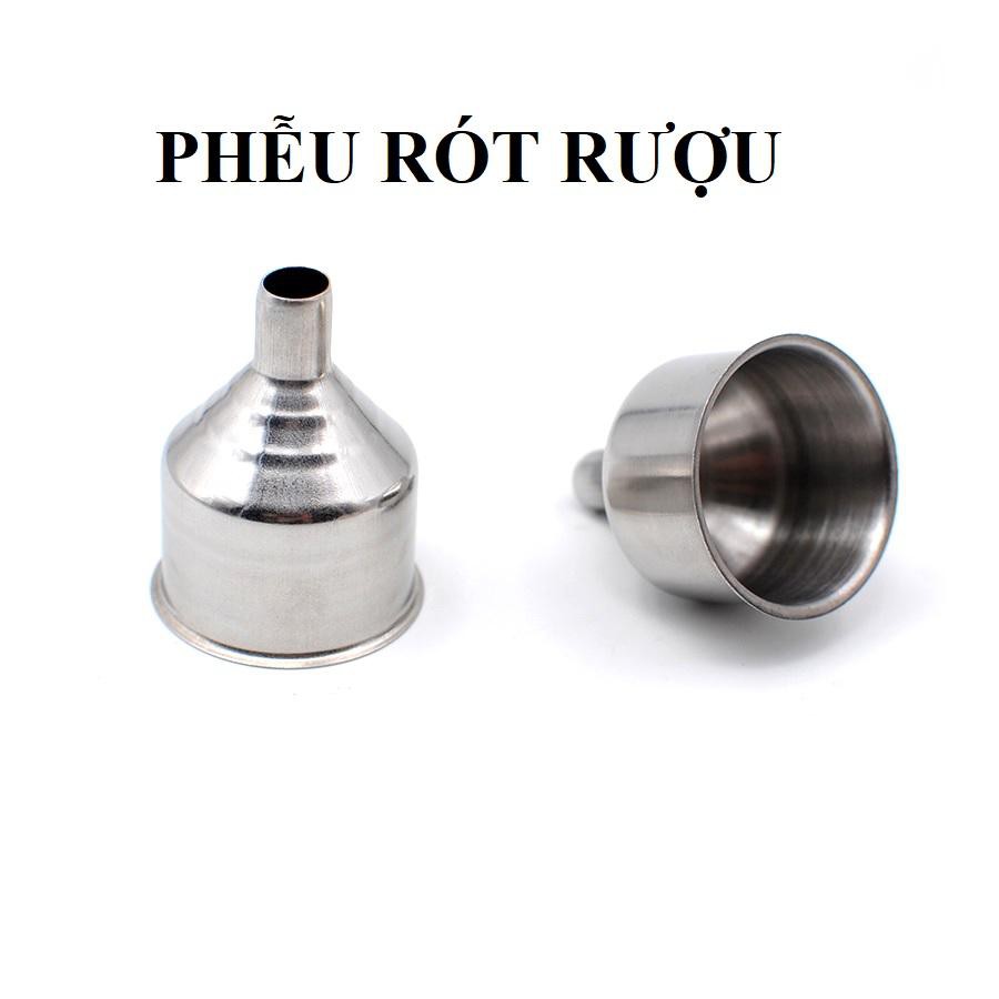 Phễu Inox rộng 3,5 x dài 5 cm shopaha247