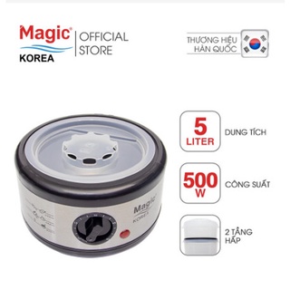 Nồi hấp thực phẩm 2 tầng Magic A64 5L