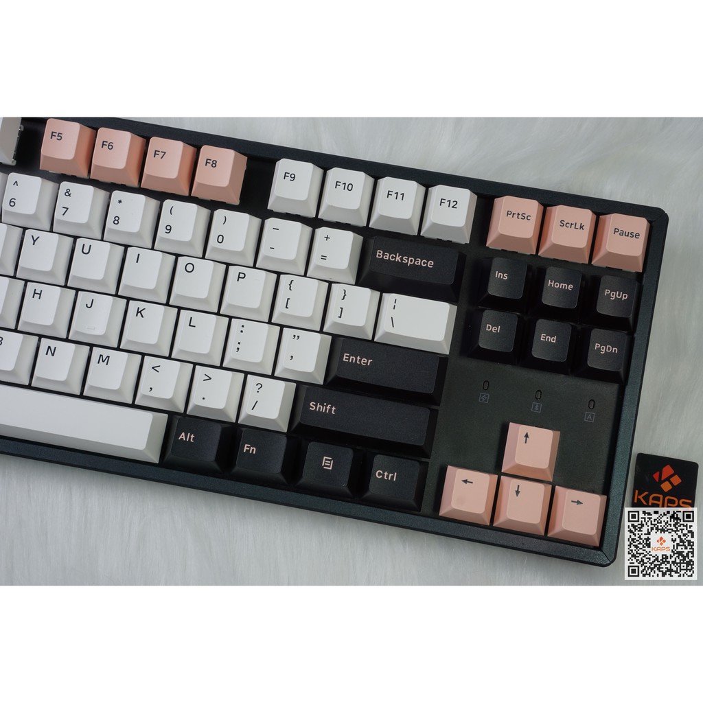 Keycap GMK OLIVIA Clone - keycap PBT - profile CHERRY - Doubleshot - 160 nút cho bàn phím cơ IKBC, Edra, keychron