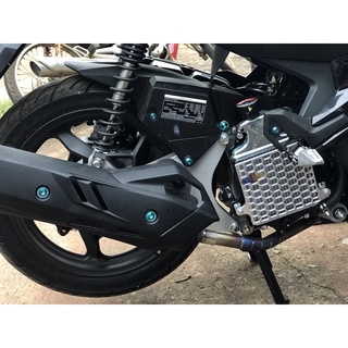 cổ pô titan cho sh việt và air blade 125