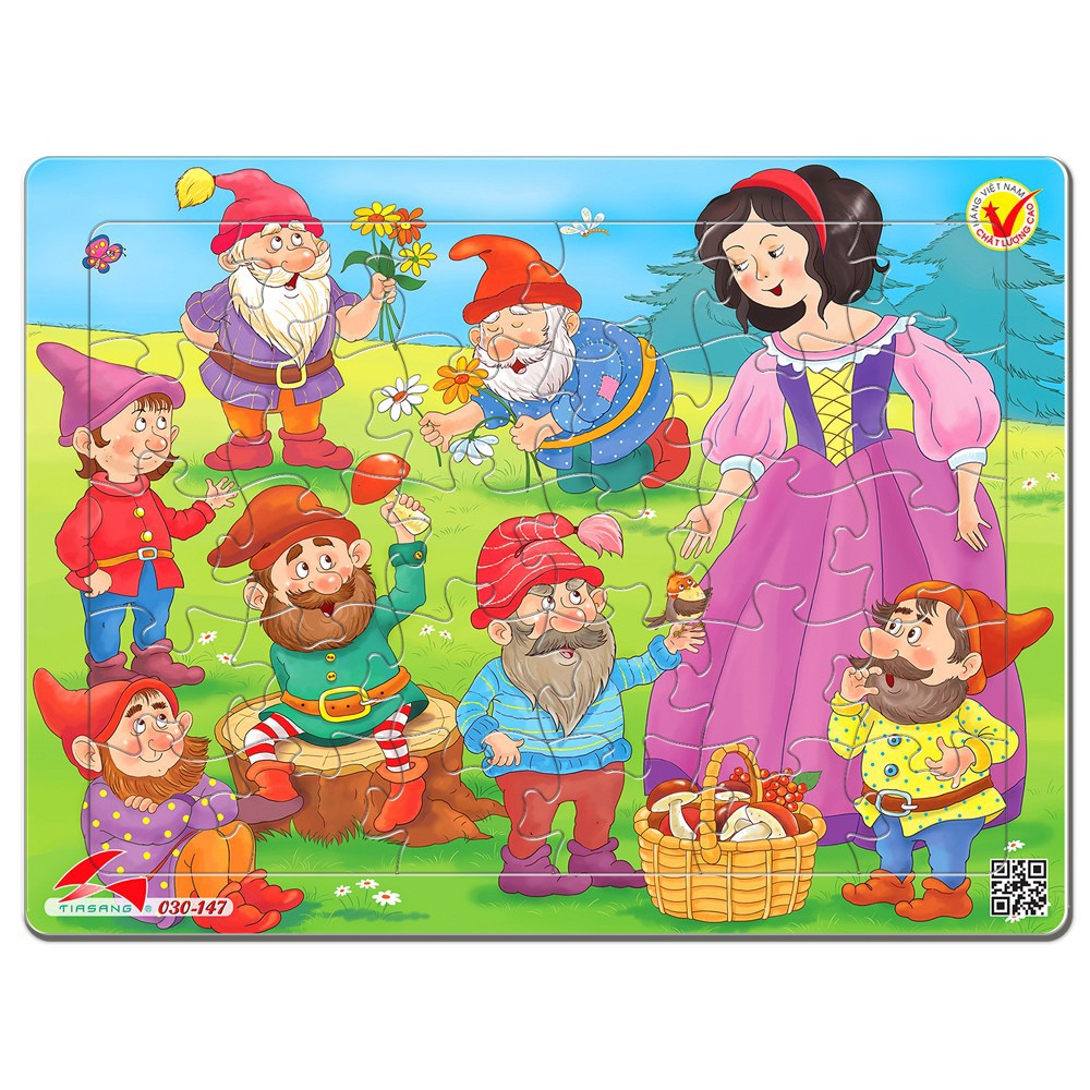 Tranh xếp hình cho bé 30 mảnh ghép jigsaw puzzle. Đố chơi trí tuệ cho bé.