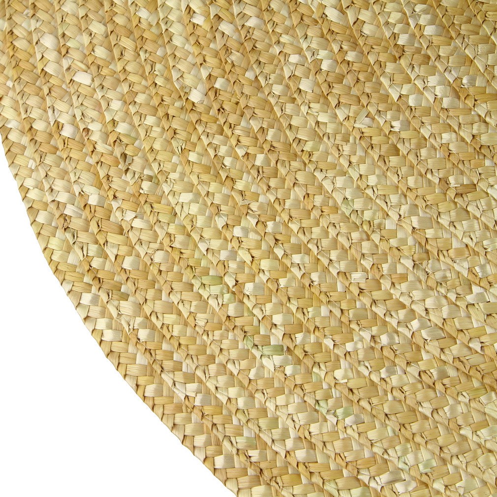 Mũ cói rộng vành phối dây ruy băng thời trang đi biển thời trang cho nữ