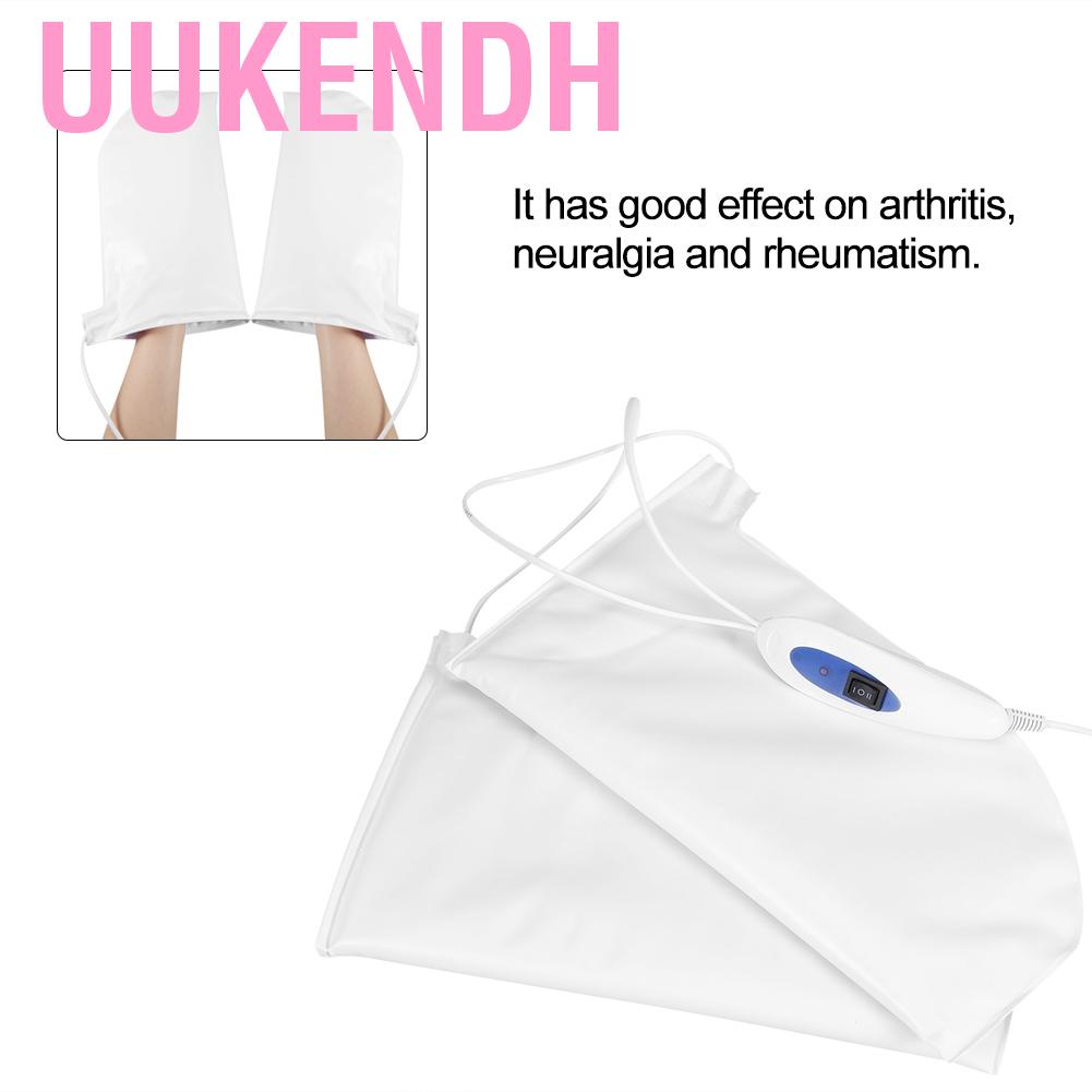 Uukendh Therapeutic Mitts  Professional Hand Care Mittens Durable Heated for Hands/Feet Improve Blood Circulation Accelerate the Metabolism of Skin