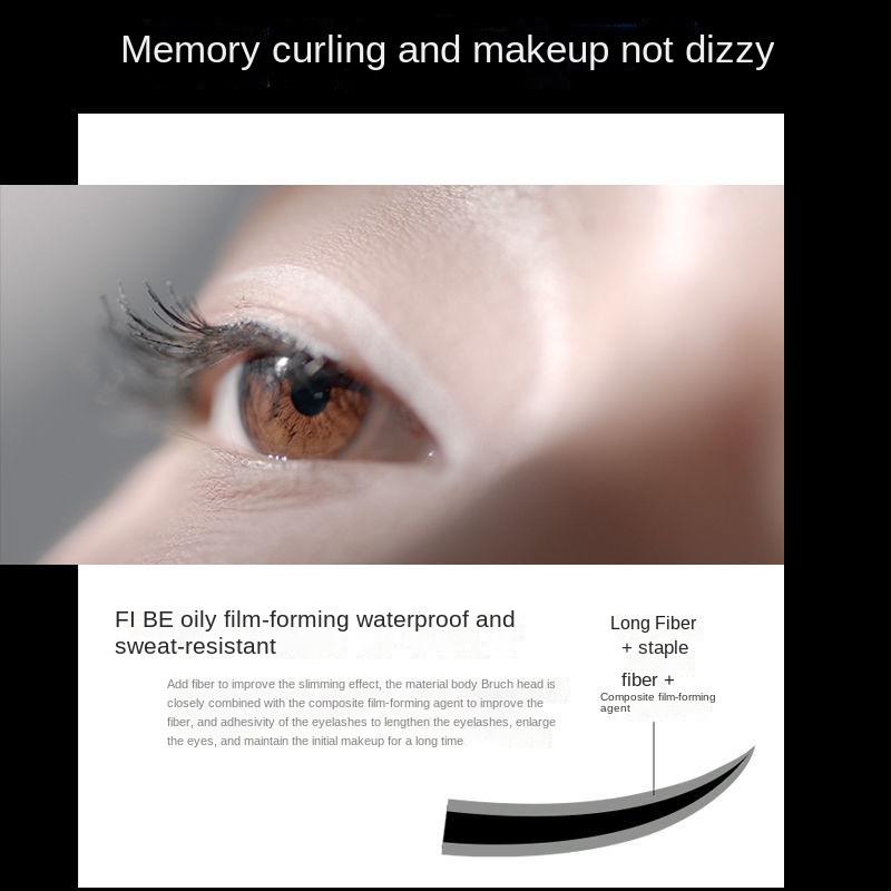 PIARA Mascara Và Bút Kẻ Mắt Chống Thấm Nước Không Nhòe Tạo Hiệu Ứng Ba Chiều