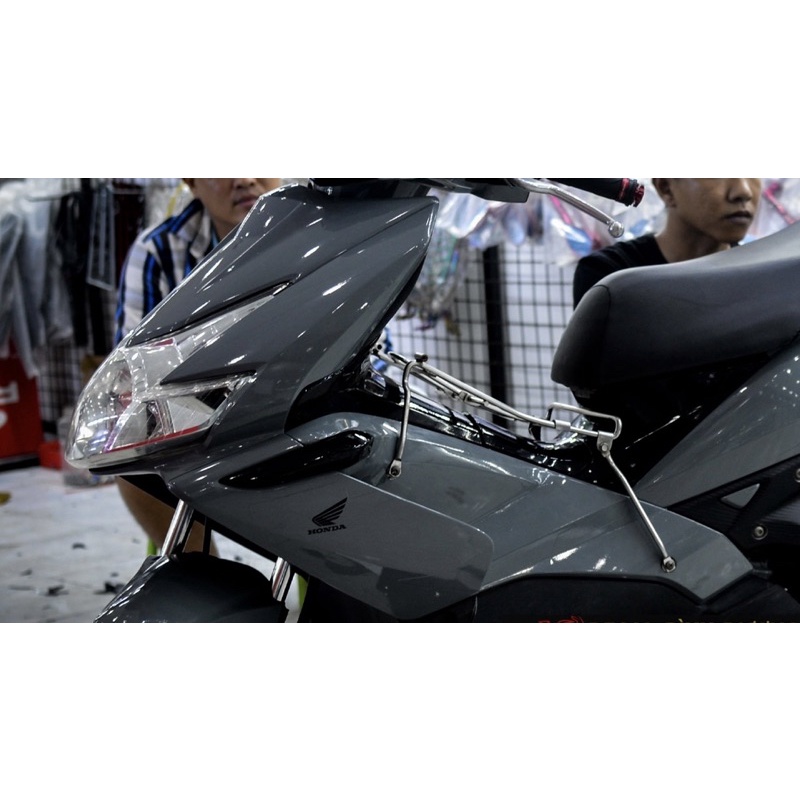 Tem Trùm Air Blade Ab 2006-2010 Xám Xi Măng