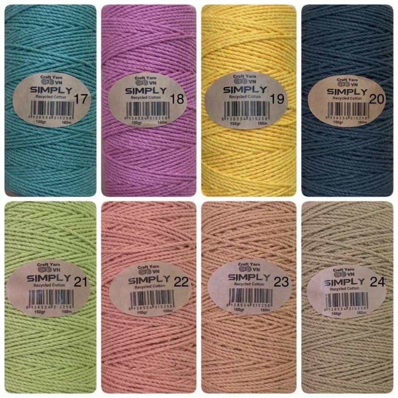 Sợi Simply ( đủ 32 màu)