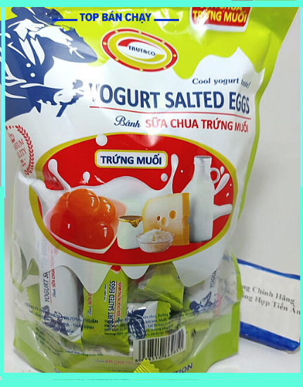 Bánh Sữa Chua Trứng Muối YOGURT SALTED EGGS Bịch 250g