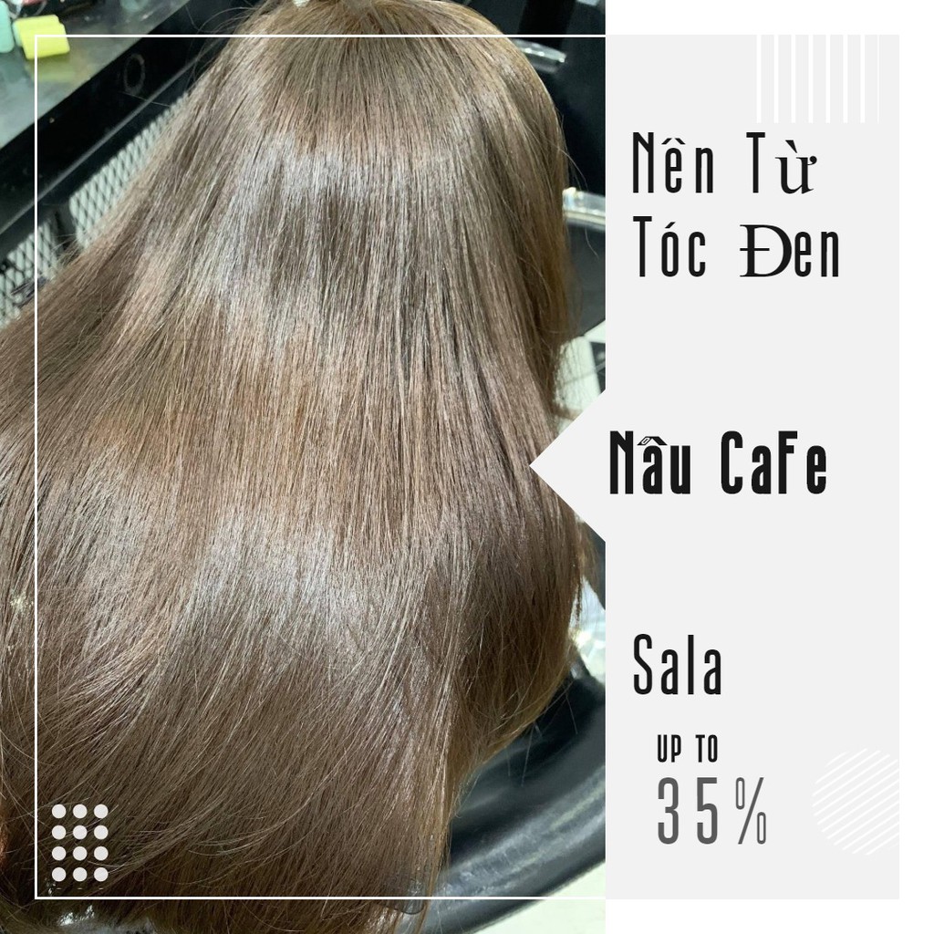 Tuýt Thuốc Nhuộm Tóc Maia Colagen Màu Coffee Đậm  + Trợ Oxi + Găng Tay